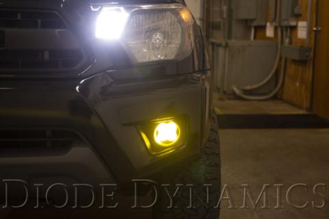 SS3 LED Fog Light Kit for 2012-2015 Toyota Tacoma White SAE Fog Pro w/ Backlight Diode Dynamics