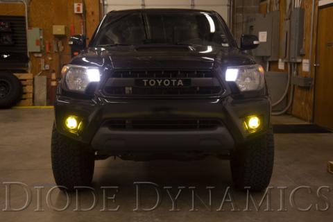 SS3 LED Fog Light Kit for 2012-2015 Toyota Tacoma White SAE Fog Max w/ Backlight Diode Dynamics