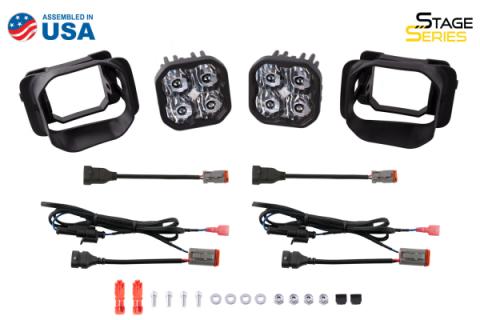 SS3 Sport Type F2 Kit ABL White SAE Fog Diode Dynamics