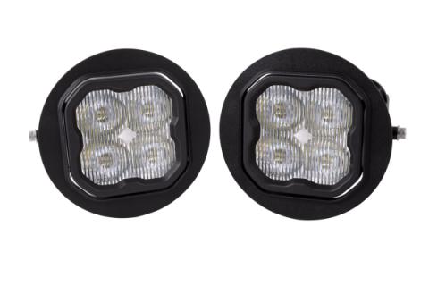 SS3 LED Fog Light Kit for 2011-2014 Ford F-150 White SAE Fog Sport w/ Backlight Diode Dynamics
