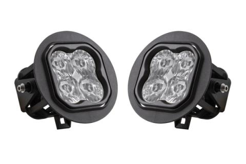 SS3 LED Fog Light Kit for 2005-2011 Toyota Tacoma White SAE Fog Sport w/ Backlight Diode Dynamics