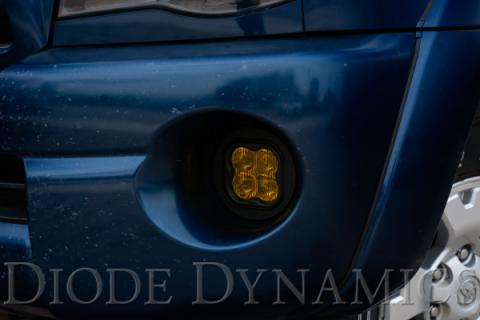 SS3 LED Fog Light Kit for 2005-2011 Toyota Tacoma Yellow SAE Fog Pro w/ Backlight Diode Dynamics