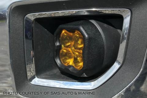 SS3 LED Fog Light Kit for 2015-2020 GMC Canyon White SAE Fog Max w/ Backlight Diode Dynamics