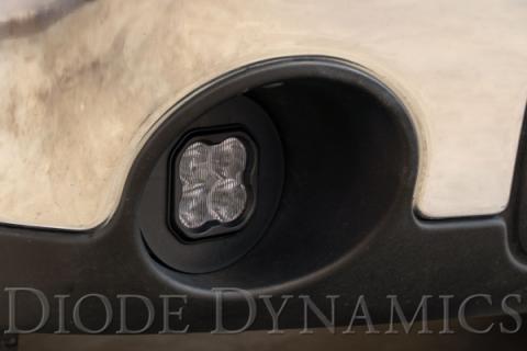 SS3 LED Fog Light Kit for 2007-2014 GMC Sierra 2500/3500 Yellow SAE Fog Max w/ Backlight Diode Dynamics