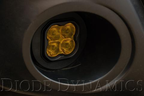 SS3 LED Fog Light Kit for 2005-2009 Subaru Outback Yellow SAE Fog Sport w/ Backlight Diode Dynamics