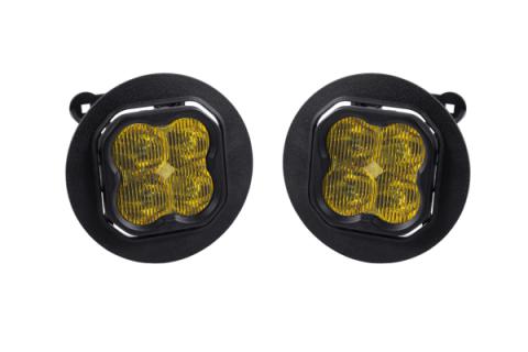 SS3 LED Fog Light Kit for 2005-2009 Subaru Outback Yellow SAE Fog Max w/ Backlight Diode Dynamics