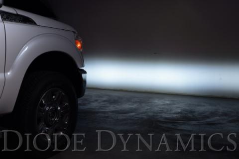 SS3 LED Fog Light Kit for 2011-2016 Ford Super Duty F-250/F-350 White SAE Fog Pro w/ Backlight Diode Dynamics