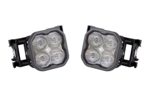 SS3 LED Fog Light Kit for 2011-2014 Subaru WRX/STi White SAE Fog Max w/ Backlight Diode Dynamics