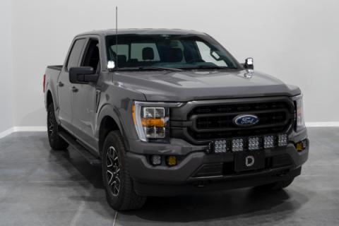Stage Series Backlit Ditch Light Kit for 2021-2022 Ford F-150, SS3 Sport Yellow Combo Diode Dynamics
