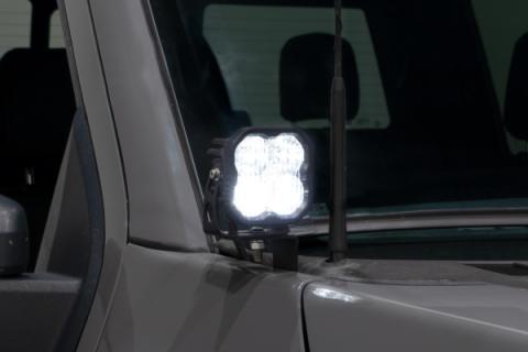 Stage Series Backlit Ditch Light Kit for 2021-2022 Ford F-150, SS3 Pro White Combo Diode Dynamics