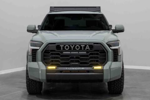 SS6 LED Fog Light Kit for 2022 Toyota Tundra Amber Wide Diode Dymanics