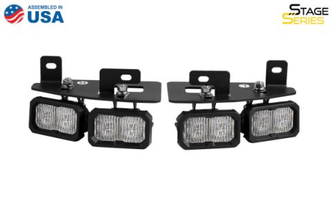 Stage Series Fog Pocket Mounting Brackets for 2019-Present Ram Diode Dynamics
