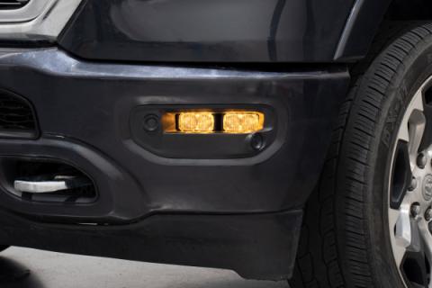 Stage Series Fog Pocket Mounting Brackets for 2019-Present Ram Diode Dynamics