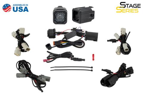 HitchMount LED Pod Reverse Kit for Ford F-150 2021-2023, C1R Diode Dynamics