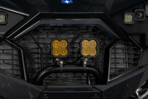SS3 LED Bumper 1 Inch Roll Bar Kit, Sport White SAE Fog (Pair) Diode Dynamics