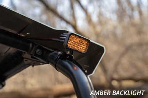 Stage Series Chase Light Kit for 2021-2024 Polaris RZR Trail, Yellow (3000K) Pro Yellow Flood