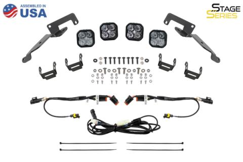 SS3 LED Headlight Kit for 2022-2024 Honda Talon, Pro White ABL