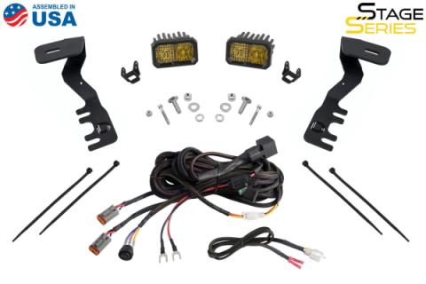 Stage Series Ditch Light Bracket Kit for 2024-Present Toyota Tacoma Diode Dynamics