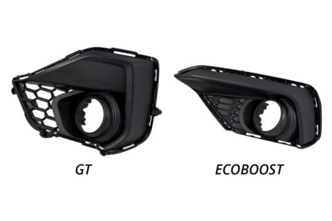 SS3 Add-On Fog Lamp Kit for 2024 Ford Mustang EcoBoost Yellow Pro Diode Dynamics
