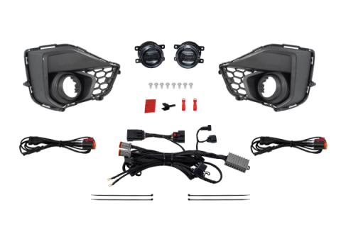 Elite Series Add-On Fog Lamp Kit for 2024 Ford Mustang GT White Diode Dynamics