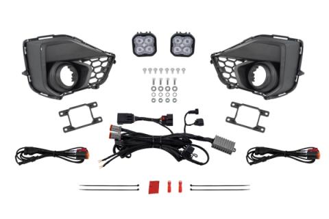 SS3 Add-On Fog Lamp Kit for 2024 Ford Mustang GT White Sport Diode Dynamics