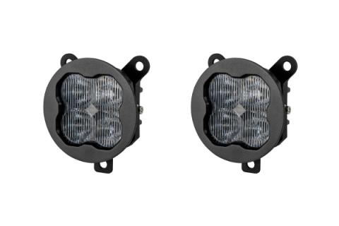 SS3 SAE/DOT Type Y Fog Light Kit Cool White (6000K) Pro (36 watts) White SAE Fog Diode Dynamics