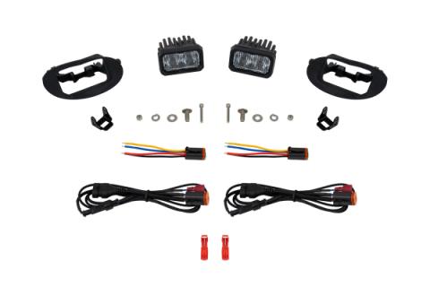 SSC2 LED Fog Light Kit for 2008-2010 Honda Odyssey, Cool White (6000K) Sport White SAE Fog