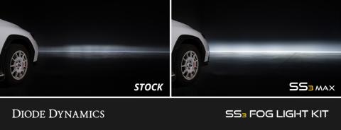 SS3 SAE/DOT Type NO Fog Light Kit Yellow (3000K) Sport (14.5 watts) Yellow SAE Fog Diode Dynamics