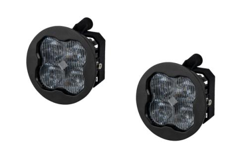 SS3 SAE/DOT Type NO Fog Light Kit Yellow (3000K) Max (38.5 watts) Yellow SAE Fog Diode Dynamics