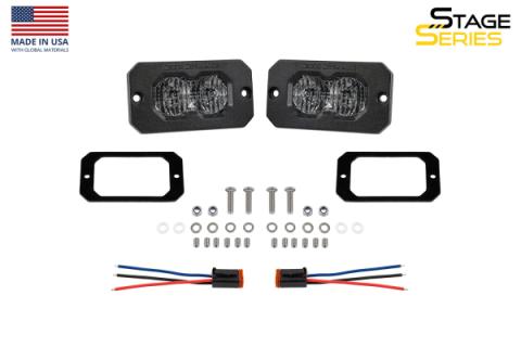 C2 2.0 Sport White Flood Flush RBL Diode Dynamics