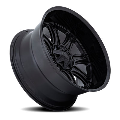 Aluminum Wheels 20X10 Darkstar FC853MB 5 On 114.3/5 On 127 Matte Black/Gloss Black Lip 78.1 Bore -18 Offset Fuel Off Road Wheels