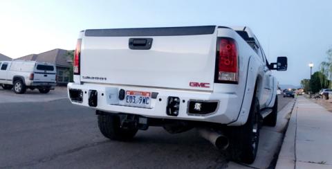 11-14 Silverado 2500/3500 Rear Bumper Flog Industries