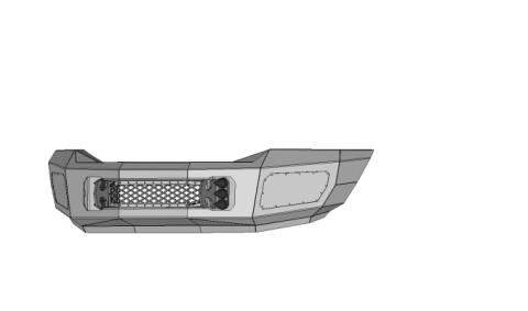06-09 RAM 2500-3500 Front Bumper Flog Industries