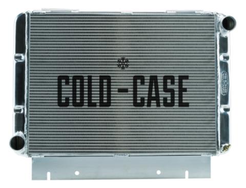 60-63 Galaxie Side Tank Aluminum Performance Radiator Manual Transmission Cold Case Radiators