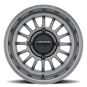 Aluminum Wheels 15x10 MR411 Bead Grip UTV Bolt Pattern 4 On 156 Offset 25 Lip Size 3.23 Gloss Titanium SL Method