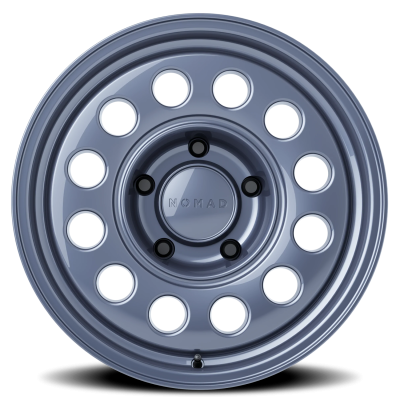Aluminum Wheels 15x7 501UG Convoy Utility Gray 5 On 114.3 Bolt Pattern 83.82 Bore -10 Offset Nomad Wheels