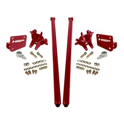 HSP Traction Bars For 2011-2017 Ford Powerstroke 6.7 Liter F250 F350 SRW Crew Cab Long Bed-Illusion Cherry