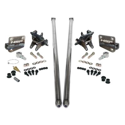 HSP Traction Bars For 2017.5-2022 Ford Powerstroke 6.7 Liter F350 SRW Extended Cab Short Bed-RAW