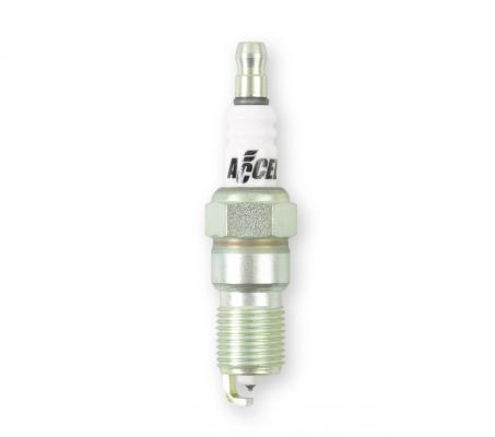 Double Platinum Shorty Spark Plug 14MM Thread .708 In Reach Tapered Seat Single ACCEL