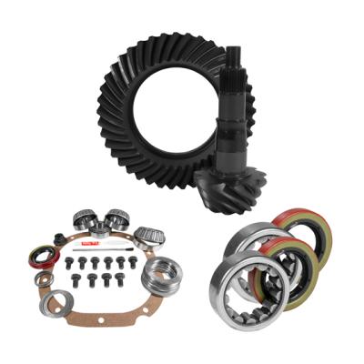 8.8 inch Ford 3.31 Rear Ring and Pinion Install Kit 2.53 inch OD Axle Bearings and Seals USA Standard