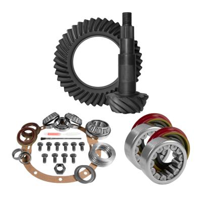 8.6 inch GM 3.42 Rear Ring and Pinion Install Kit Axle Bearings and Seal Yukon Gear &amp; Axle