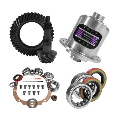 8.8 inch Ford 3.27 Rear Ring and Pinion Install Kit 31 Spline Positraction 2.53 inch Axle Bearings Yukon Gear &amp; Axle