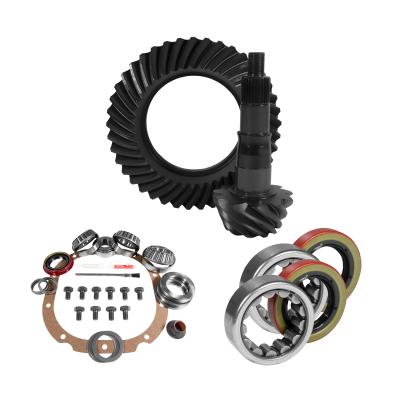 8.8 inch Ford 3.31 Rear Ring and Pinion Install Kit 2.53 inch OD Axle Bearings and Seals Yukon Gear &amp; Axle