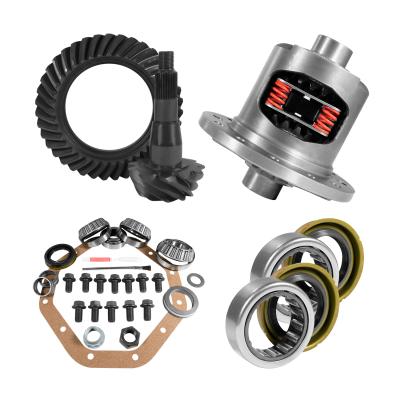 ZF 9.25 inch CHY 3.21 Rear Ring and Pinion Install Kit Positraction Axle Bearings and Seals Yukon Gear &amp; Axle