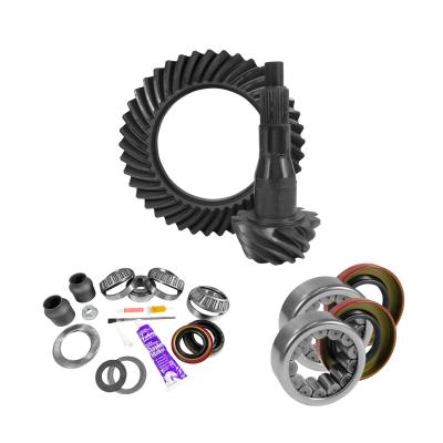 9.75 inch Ford 3.55 Rear Ring and Pinion Install Kit 2.99 inch OD Axle Bearings and Seals Yukon Gear &amp; Axle