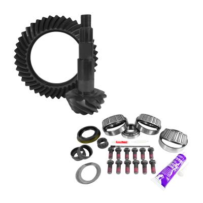 11.5 inch AAM 3.73 Rear Ring and Pinion Install Kit 4.125 inch OD Pinion Bearing Yukon Gear &amp; Axle