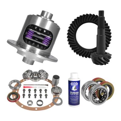 8.2 inch GM 3.08 Rear Ring and Pinion Install Kit 28 Spline Positraction 2.25 inch Axle Bearings Yukon Gear &amp; Axle