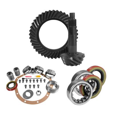 8.875 inch GM 12T 3.08 Rear Ring and Pinion Install Kit Axle Bearings and Seals Yukon Gear &amp; Axle
