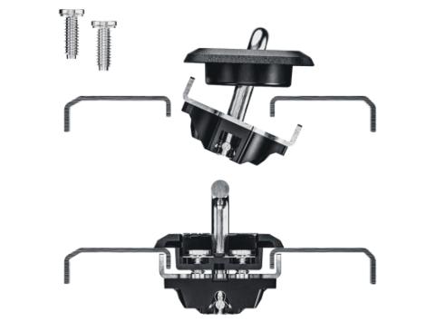 Stainless Steel Flush Fit Retractable Tie-Down Anchors '95 -Up Dodge RAM 1500/2500/3500 '14 -19 Toyota Tundra - Crew Max 22'+ Hyundai Santa Cruz Bullring