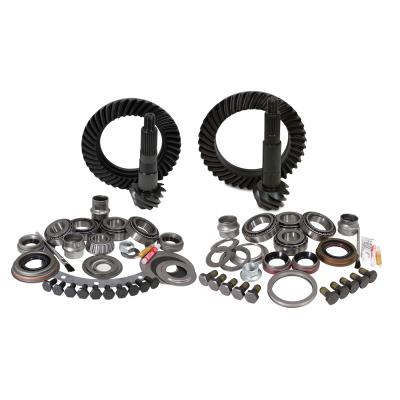 Yukon Gear And Install Kit Package For Jeep TJ With Dana 30 Front And Dana 44 Rear 4.56 Ratio Yukon Gear &amp; Axle